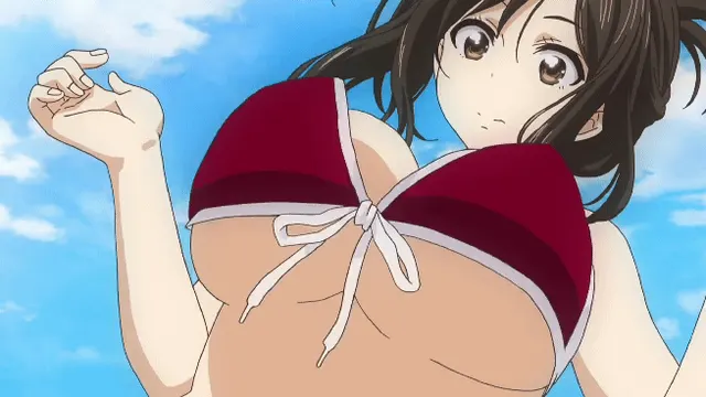 Wardrobe malfunction at beach