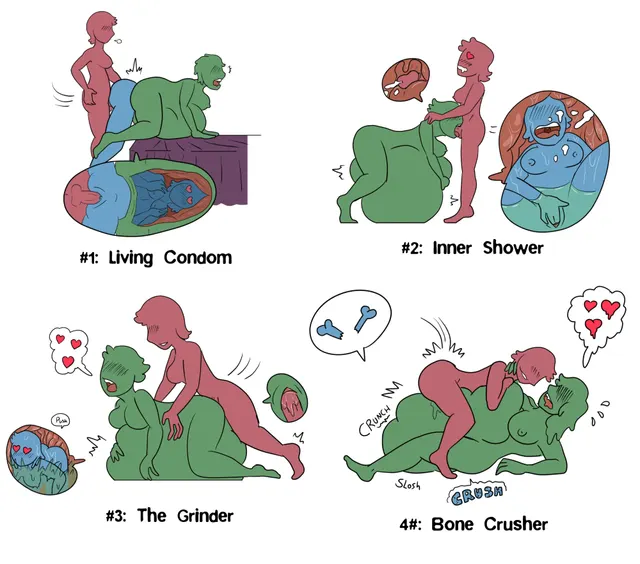 {image} Poses for a threesome with a Pred (By: Moebius / Me)