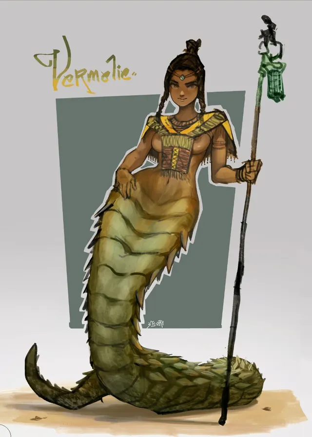 Vermelie, an original character by 3Ts17