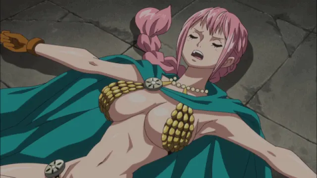 I'm watching [One Piece] and damn, they made Rebecca so hot that I just had to pause the anime to jerk off. I just couldnt hold it any more.