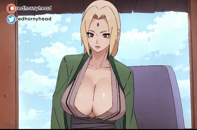 Tsunade slides out