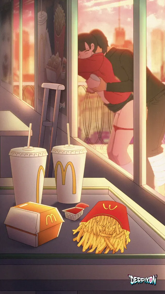 Mc Donalds Girlfriend Sex (Derpixon)