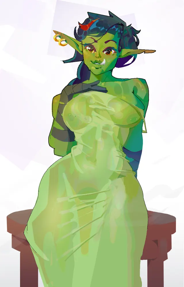 Shel is struggling through this scorching weather, can you be the one to cool her down? (by me)