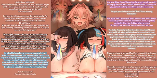 Bullied Femboy's Revenge [Cuckolding][Revenge From Bully][Femboy][5Some][Mother][Sister][Exgirlfriend][Best Friend][Verbal Degradation][F-Slur][Artist: Terasu MC]