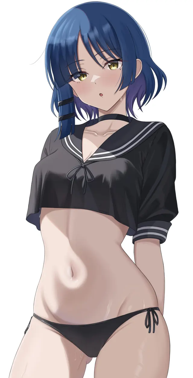 Ryo Blushing In Her Swimsuit (Bocchi The Rock)