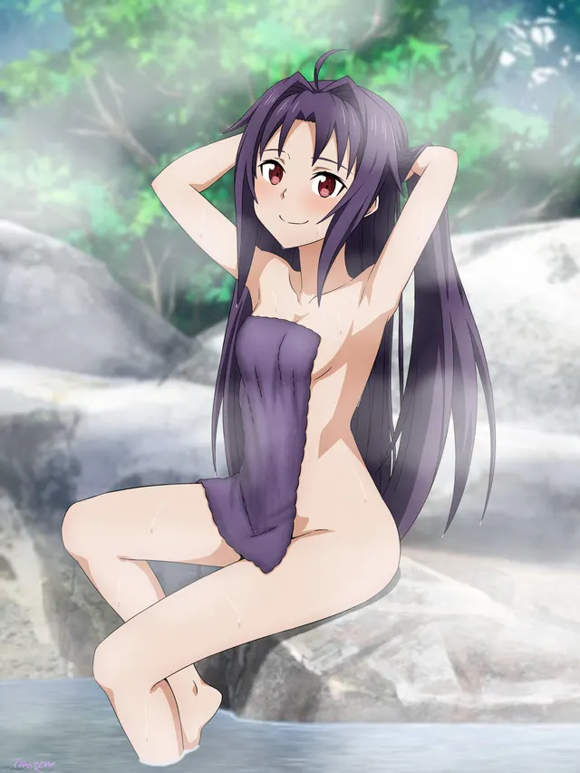 Yuuki at the hot springs (Mystery) 