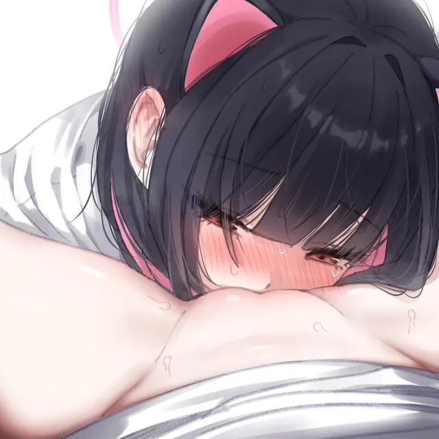 She's been licking and smelling me for over 5 hours now. It's her happy place so I don't mind.