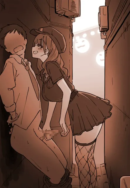 Cheeky handjob in the back alley (enpitsunokaori)