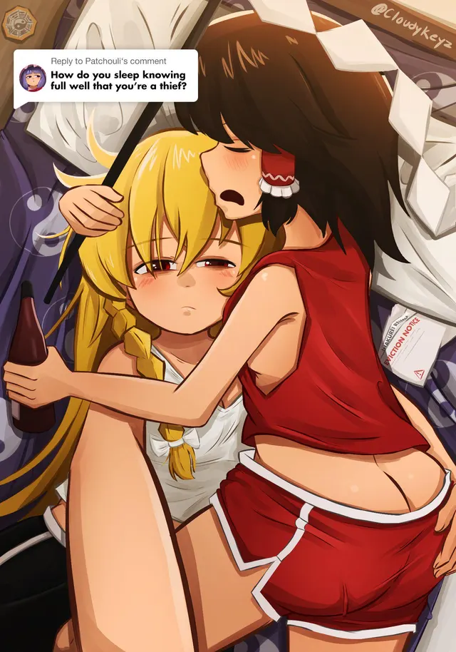 I think she sleeps well, I think she sleeps too well