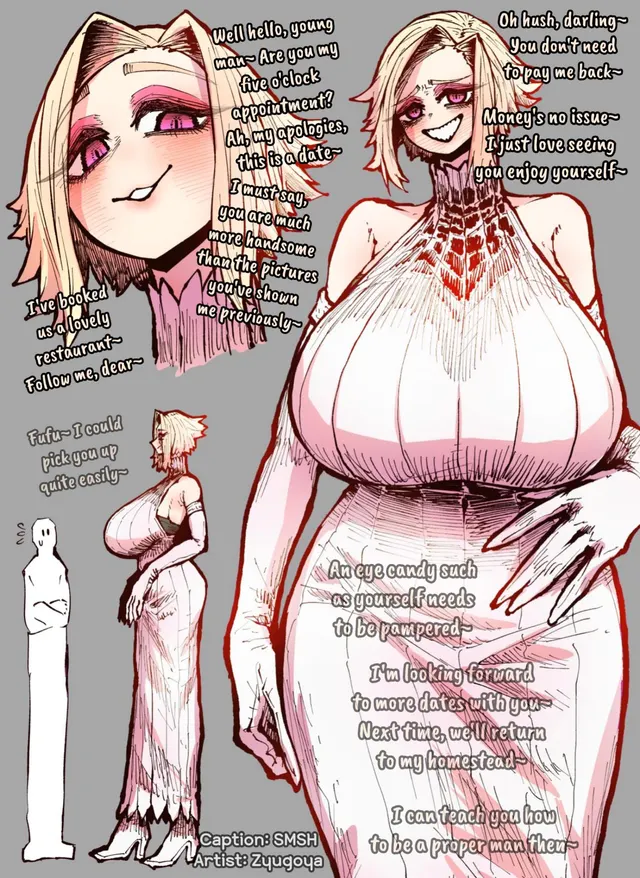 Sweet Lady [Mature] [Sugar Mommy] [Extremely Tall] [Prim & Proper & Plump] [Also Wholesome]