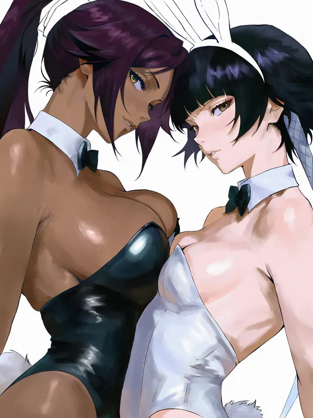 yoruichi & soifon (insomniaboin)
