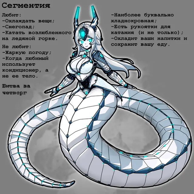 Robo-lamia Segmentia--Full Credit to u/Good_Mycologist5080