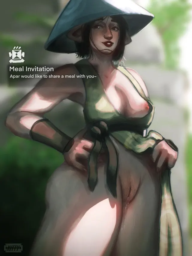 Apar's meal invitation (razorbladekitty)
