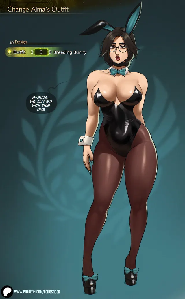 Alma's new outfit (EchoSaber)