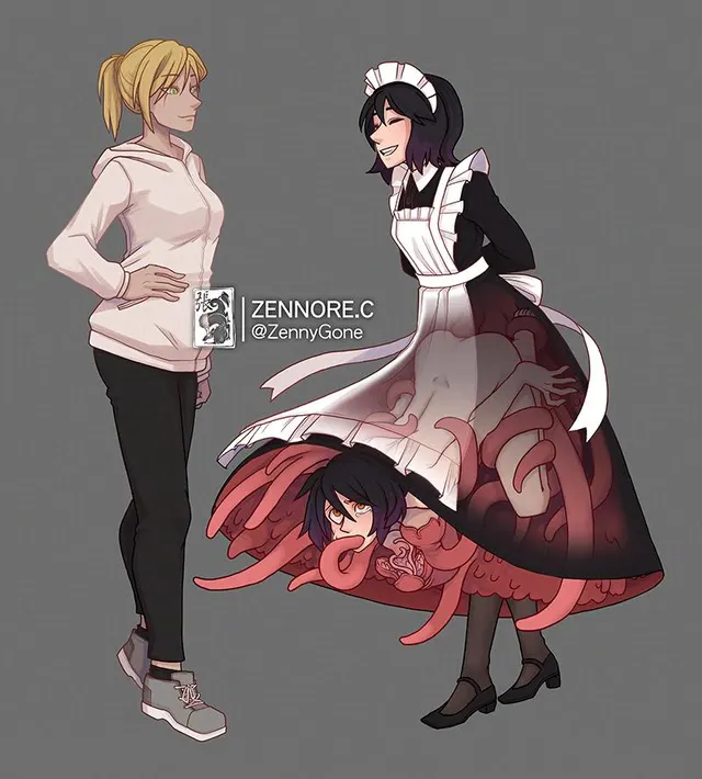 A new kind of mimic. Her muffled cries and pleasured squirms go unnoticed (Zennygone)