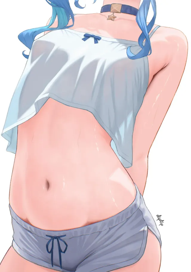 Suisei tummy [Hololive]