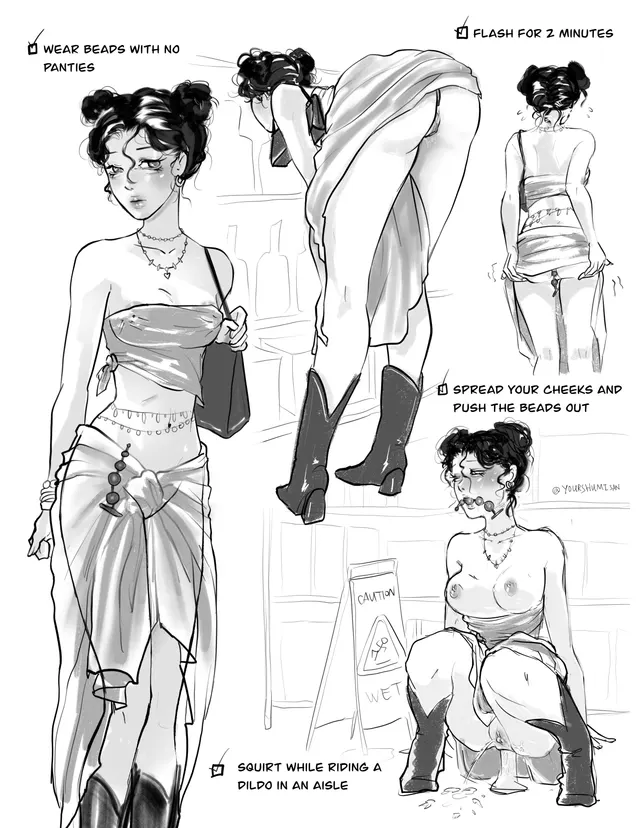 Grocery store tasks (yourshumisan)