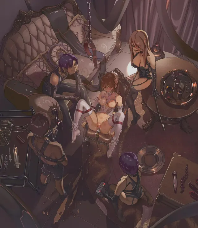 Inside the bondage room