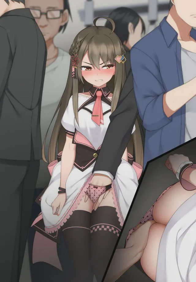 Infront of the public