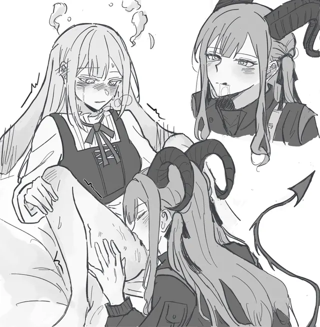 Demon girls love the taste of human pussy juice (toto rabpit3) [BanG Dream!]