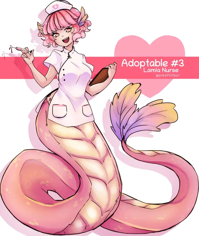 Cute lamia nurse (pokettotsun)