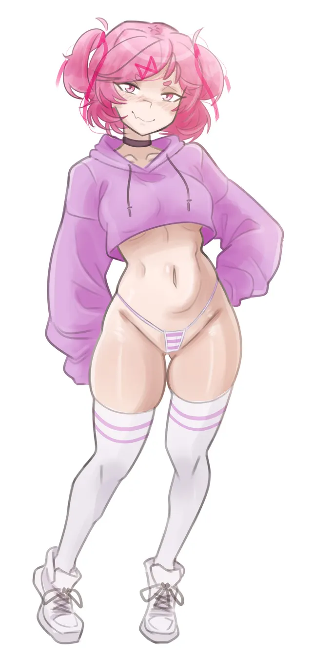 Natsuki cropped hoodie [emiillb]