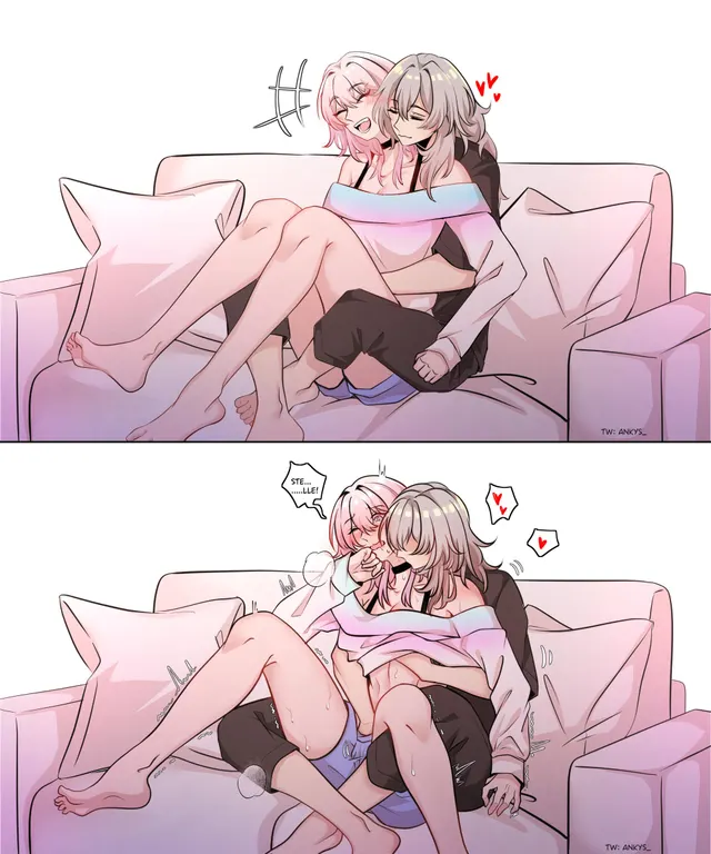 The cuddles quickly turned into something more serious (ankie (ankys )) [Honkai]