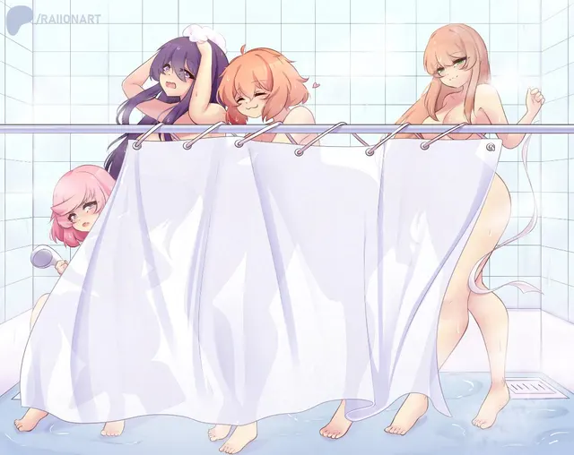 ‪Doki Doki Shower Club! (Artist: RaionArt)‬