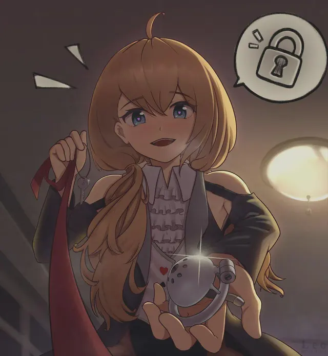 Good luck to everyone doing locktober! Its my first time, so feel free to tease me