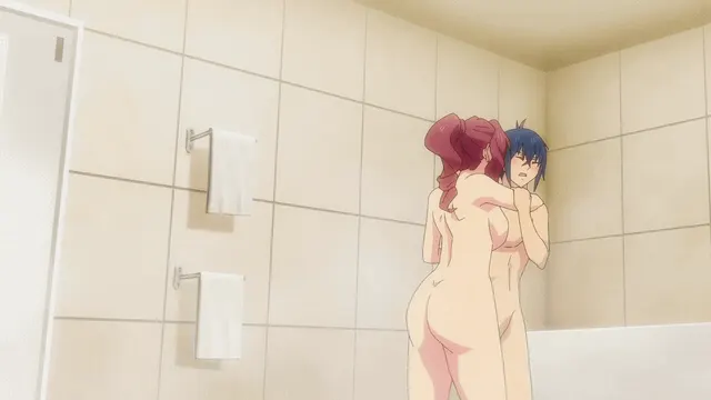 Akane shares her whiskey [Shuumatsu no Harem]