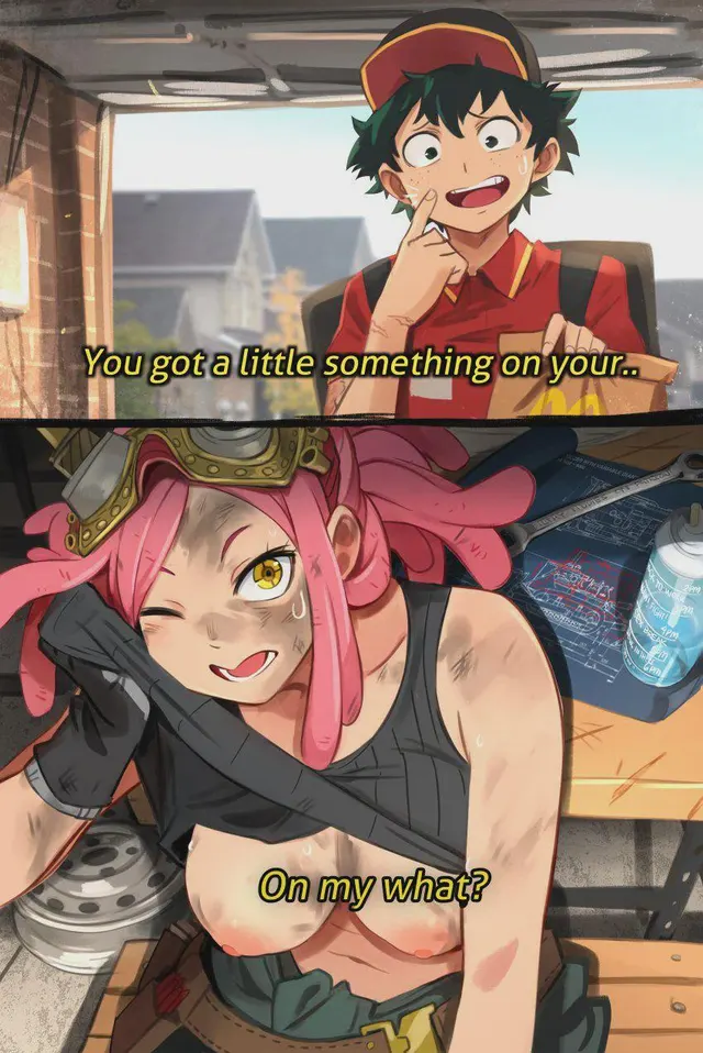 Mei Hatsume Working (Khyleri) [My Hero Academia]