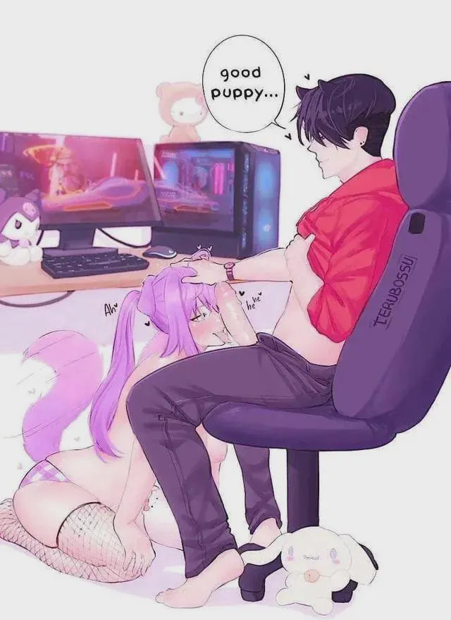 I need a girl under my desk so bad rn <3