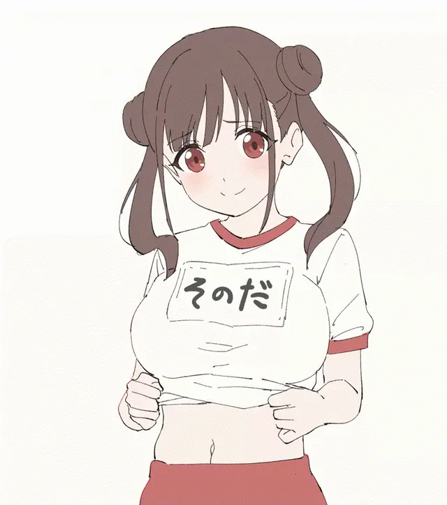 Chiyoko unwraps her huge tits (sincos)[Original]