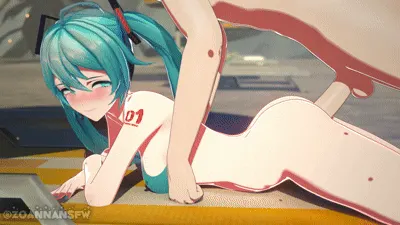 Miku's Relief 🏖️🩵 | FULL ANIMATION! (ZoannaNSFW)