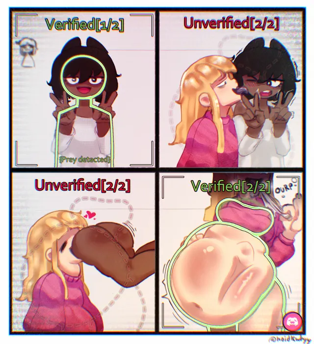 {comic} Bro, what the FUCK is this new Vorecord verification shit (@noidkwhyy)
