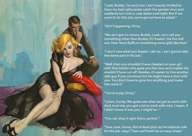 New Caption! Changing Roles in the Grift