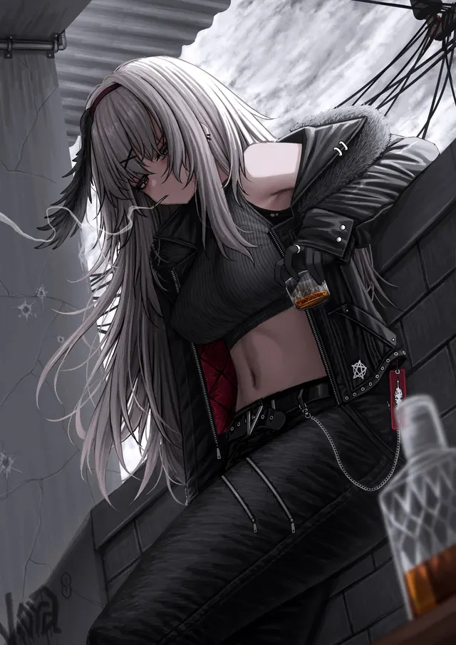 Whiskey and a cigarette [Original] (Lobsteranian)