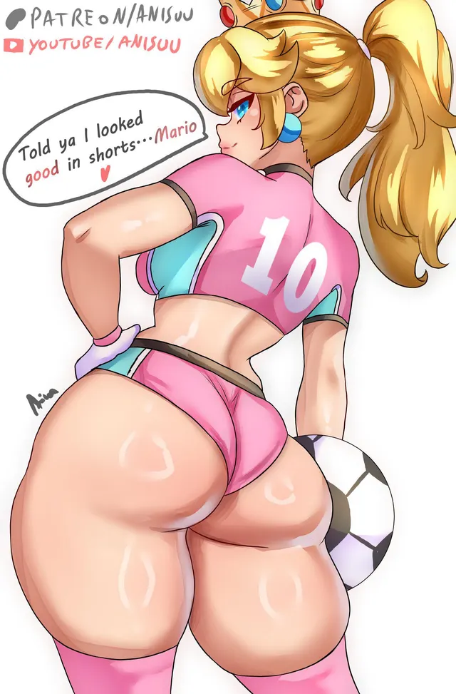 Princess Peach’s royal booty (anisu)