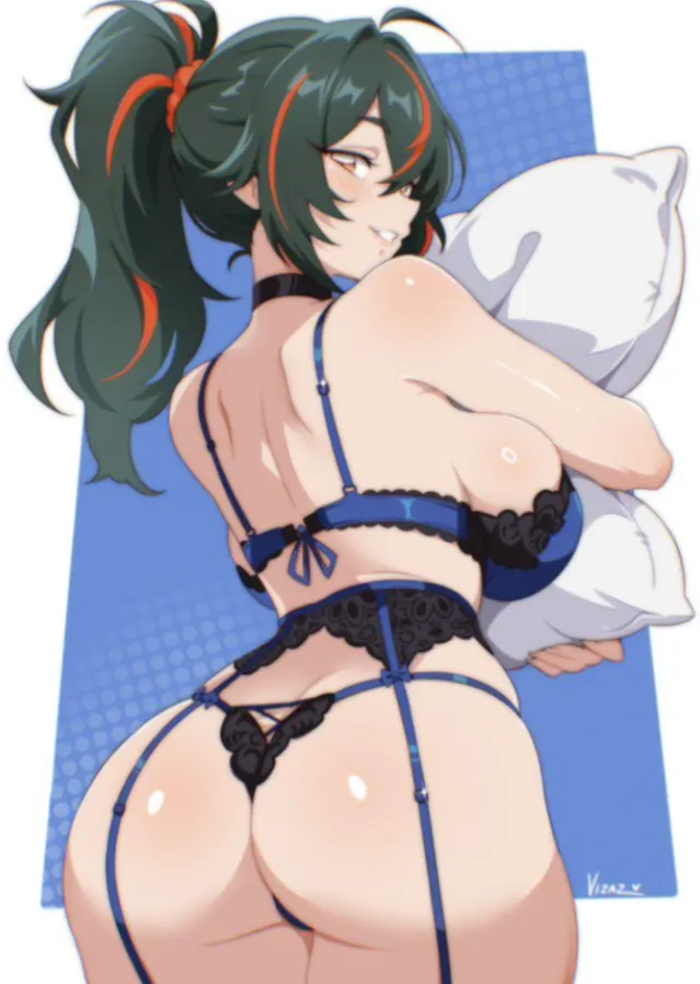 Pillow with pillow (_vizaz) [Zenless Zone Zero]