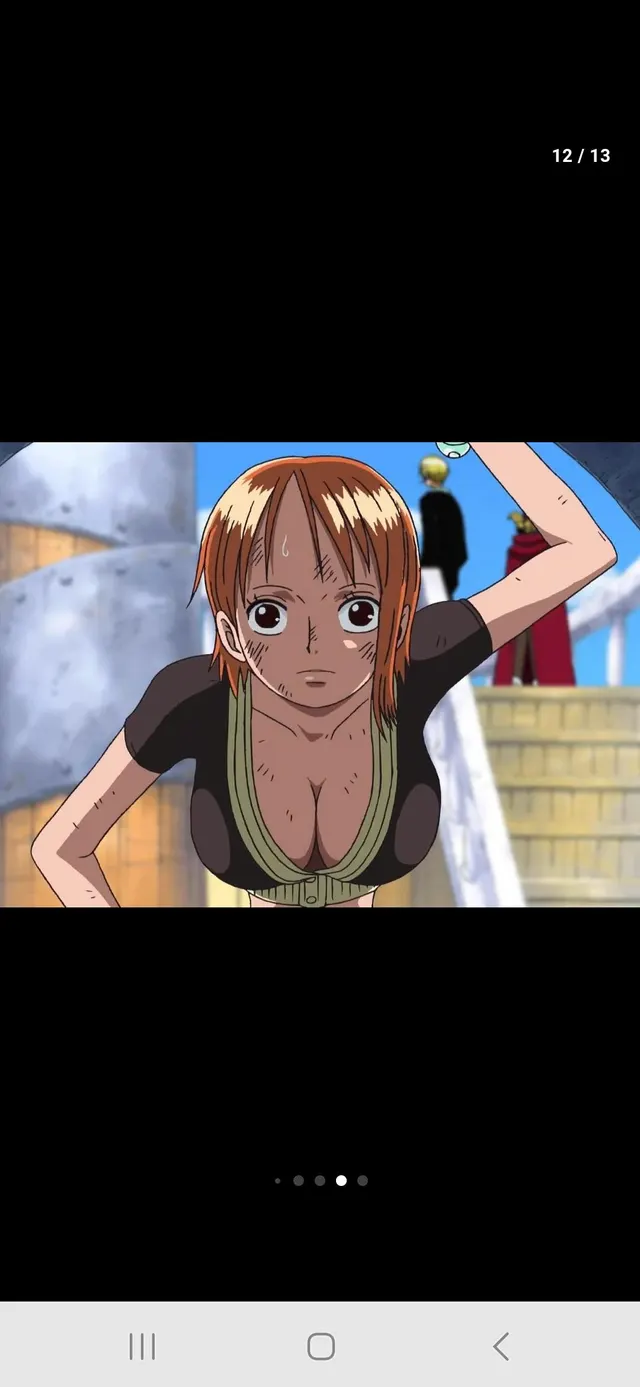 Who cant stop jerk off on nami and why?