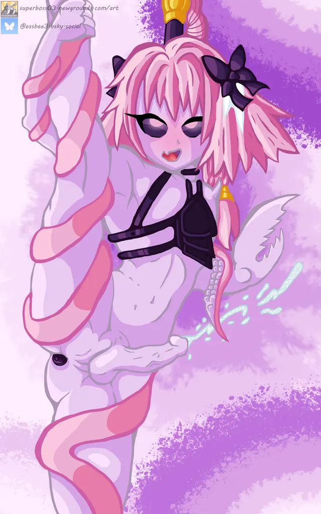 Astolfo Demon of Slanesh by (@essbee3.bsky.social)