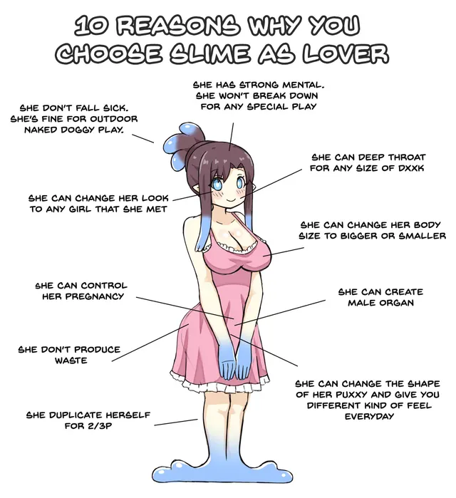 10 reason why you choose slime as lover