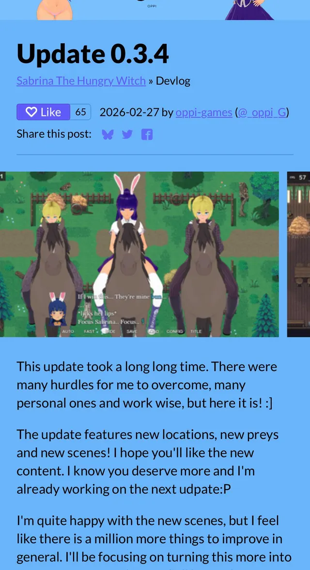 {request} question about the game Sabrina The Hungry Witch qwq pls help