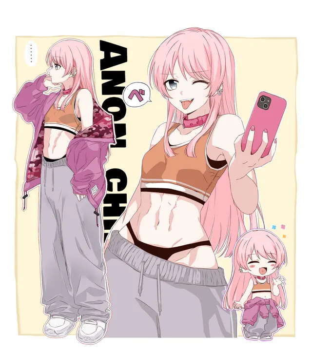 Anon Chihaya [BanG Dream!] (ぽりんき)