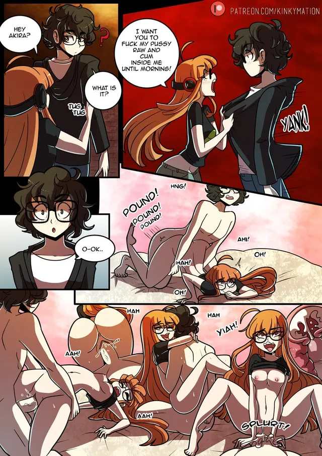 Futaba has been watching too much porn