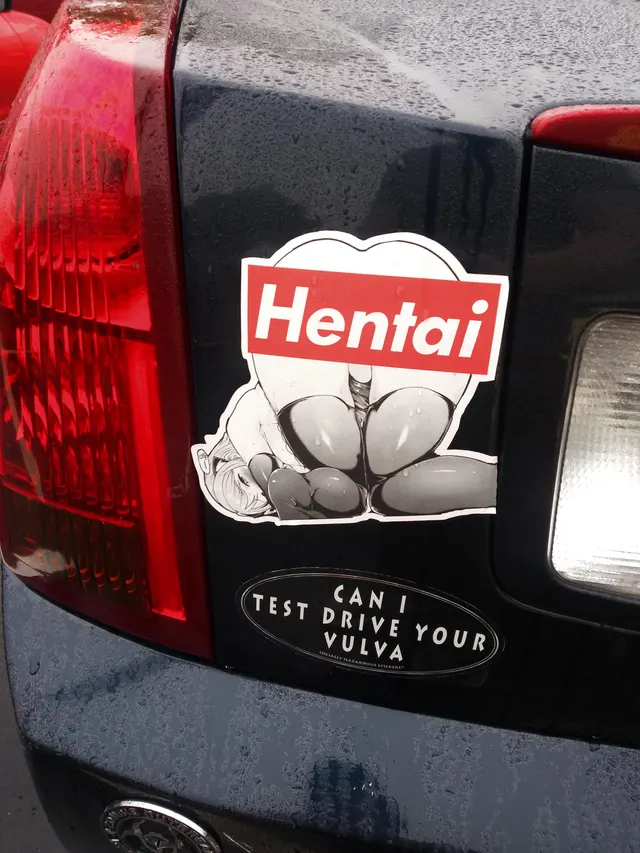 saw this sticker on someone's car