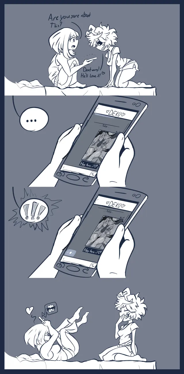 [OC]"Hey hero ;)" (mini-comic)
