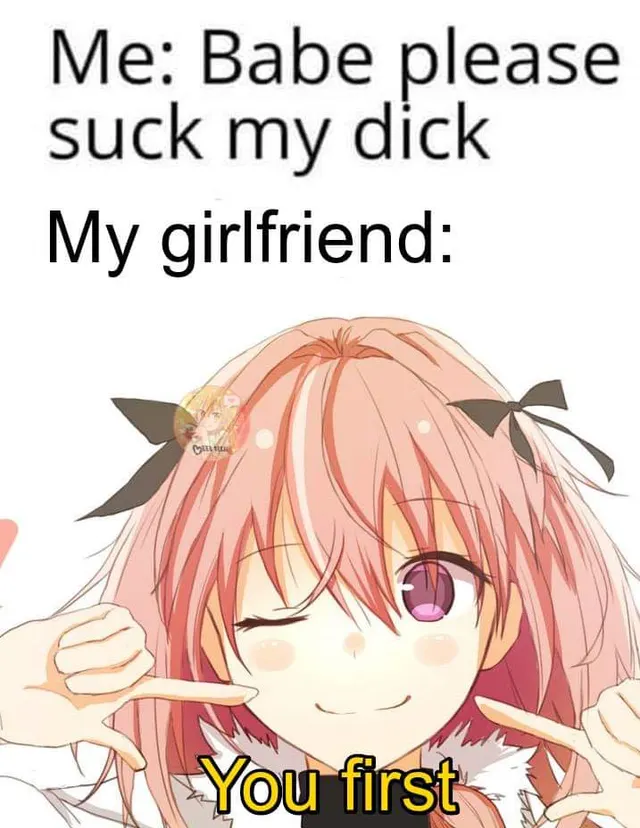 He wants you to go first