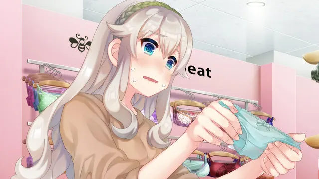 Buying his first panties