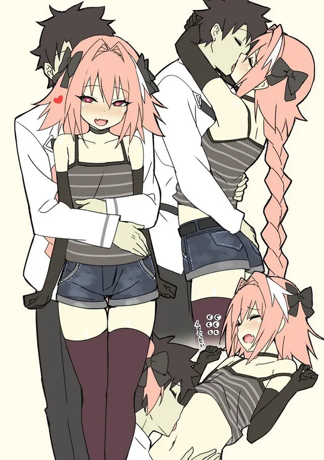 Astolfo and his master.
